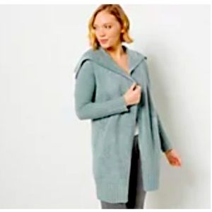 BAREFOOT DREAMS cozychic lite shawl collar cardigan